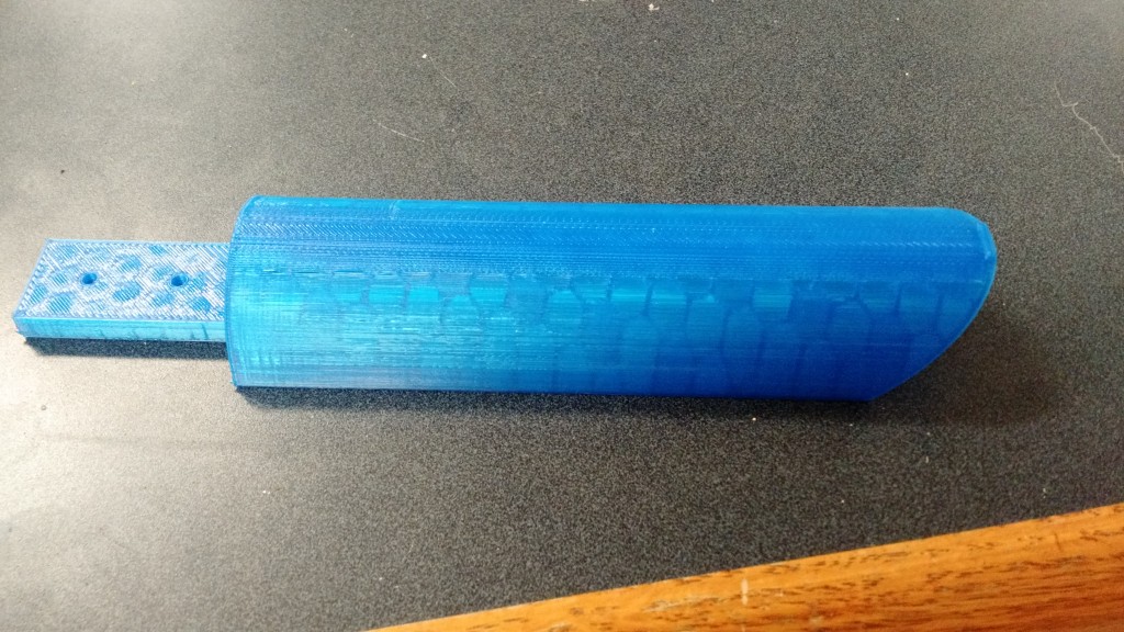 3d headphone stand side